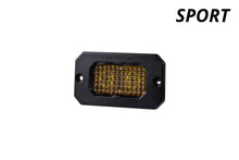 Stage Series 2" SAE Yellow Sport Flush Mount LED Pod (one)
