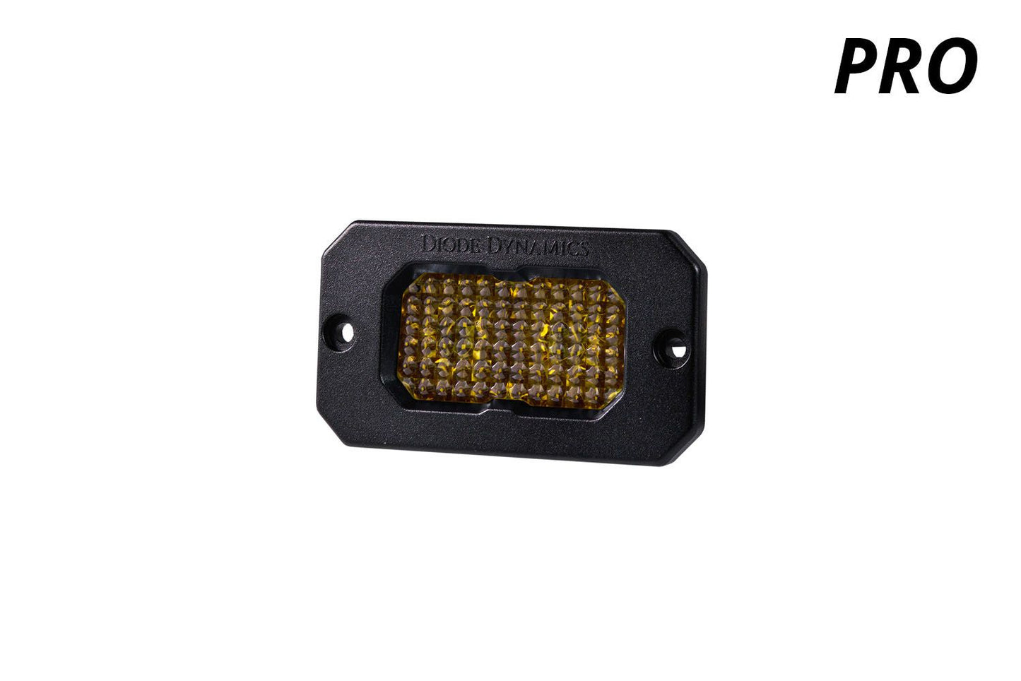 Stage Series 2" SAE Yellow Pro Flush Mount LED Pod (one)