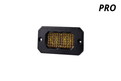 Stage Series 2" SAE Yellow Pro Flush Mount LED Pod (one)