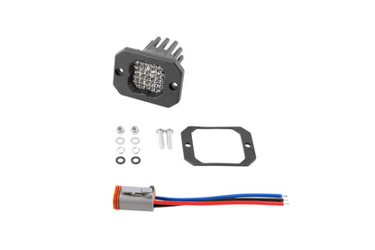 Stage Series C1 White Sport Flush Mount LED Pod (one)