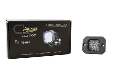 Stage Series C1 White Pro Flush Mount LED Pod (one)