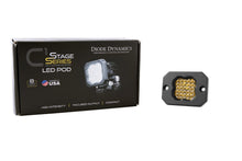 Stage Series C1 Yellow Sport Flush Mount LED Pod (one)