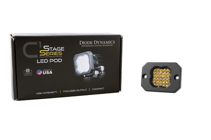 Stage Series C1 Yellow Pro Flush Mount LED Pod (one)
