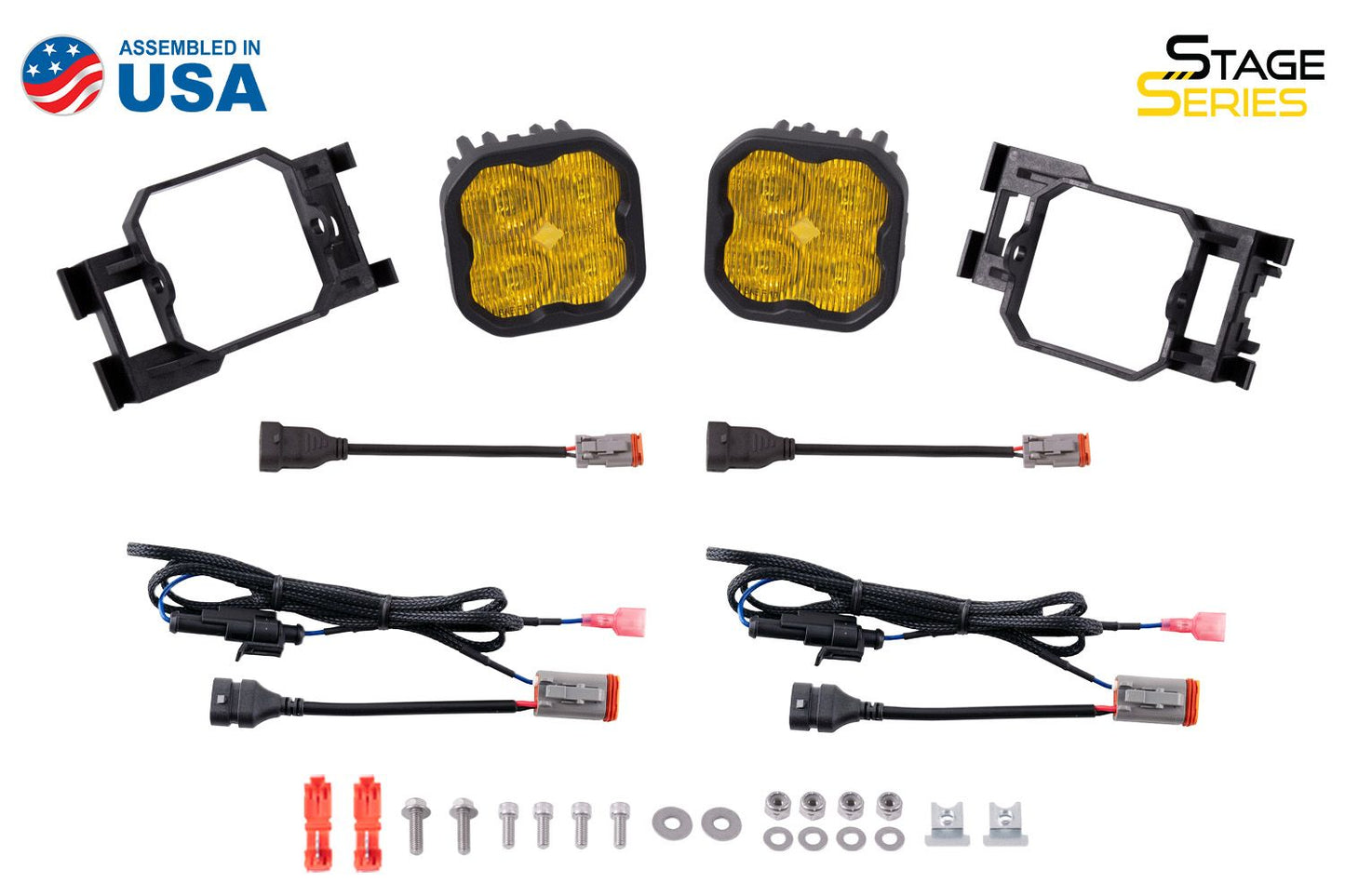 SS3 LED Fog Light Kit For 2011-2014 Subaru WRX/STi (w/ Amber Backlights)