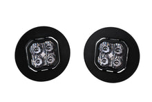 SS3 LED Fog Light Kit For 2007-2014 GMC Sierra 2500/3500 (w/ Amber Backlights)