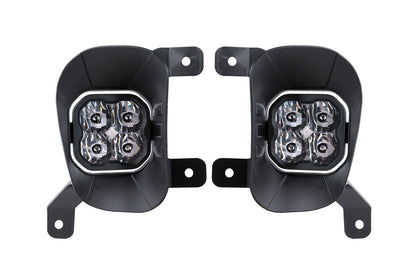 SS3 LED Fog Light Kit For 2013-2018 Ram 1500 (w/ Amber Backlights)