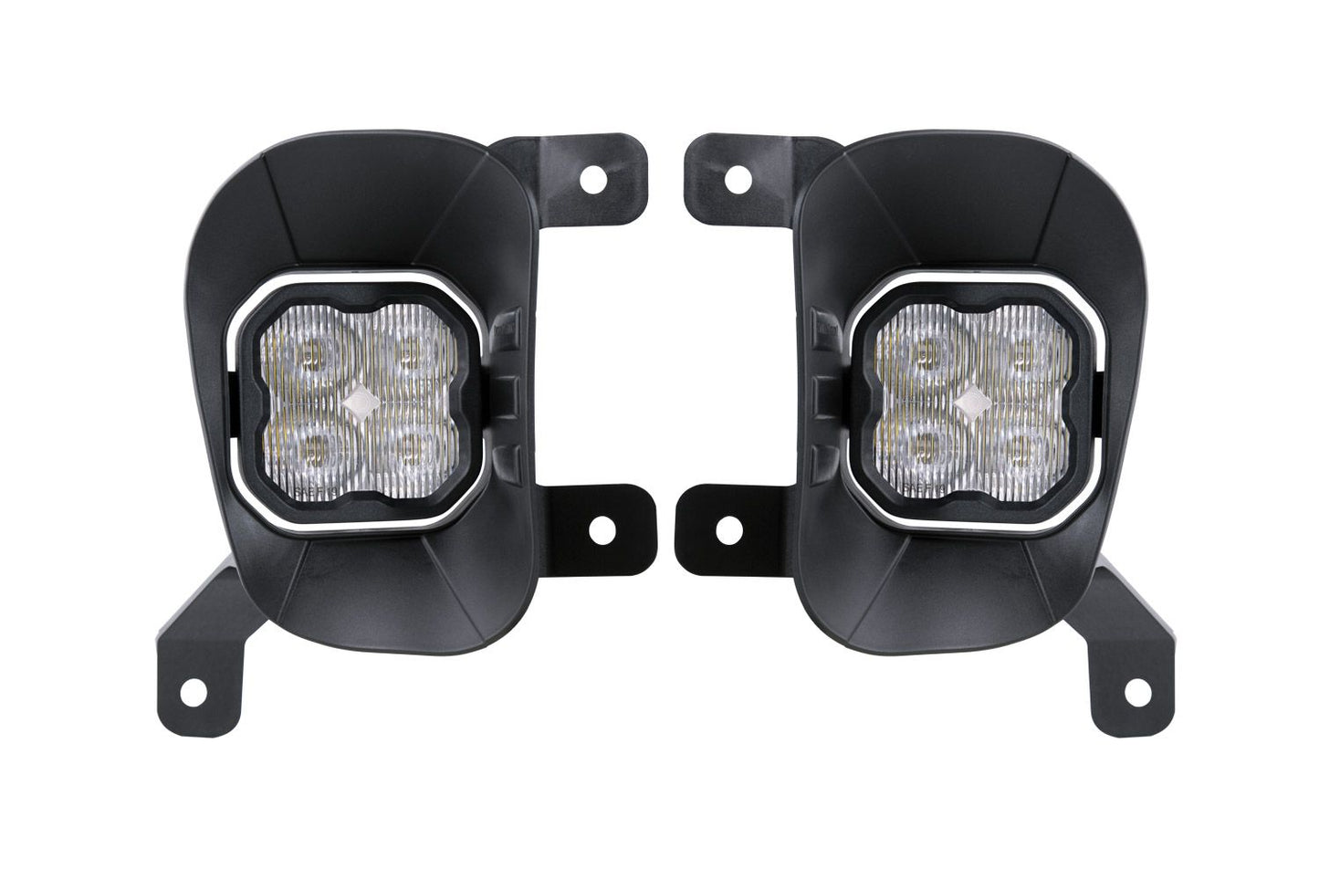 SS3 LED Fog Light Kit For 2019-2023 Ram 1500 Classic (w/ Amber Backlights)