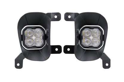 SS3 LED Fog Light Kit For 2019-2023 Ram 1500 Classic (w/ Amber Backlights)