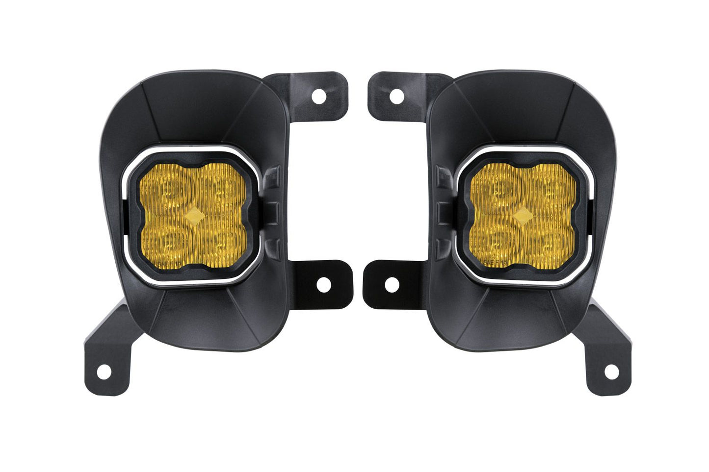 SS3 LED Fog Light Kit For 2013-2018 Ram 1500 (w/ Amber Backlights)