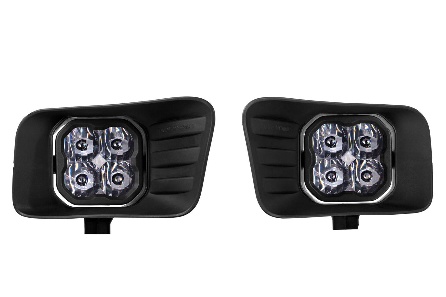 SS3 LED Fog Light Kit For 2009-2012 Ram 1500 (w/ Amber Backlights)