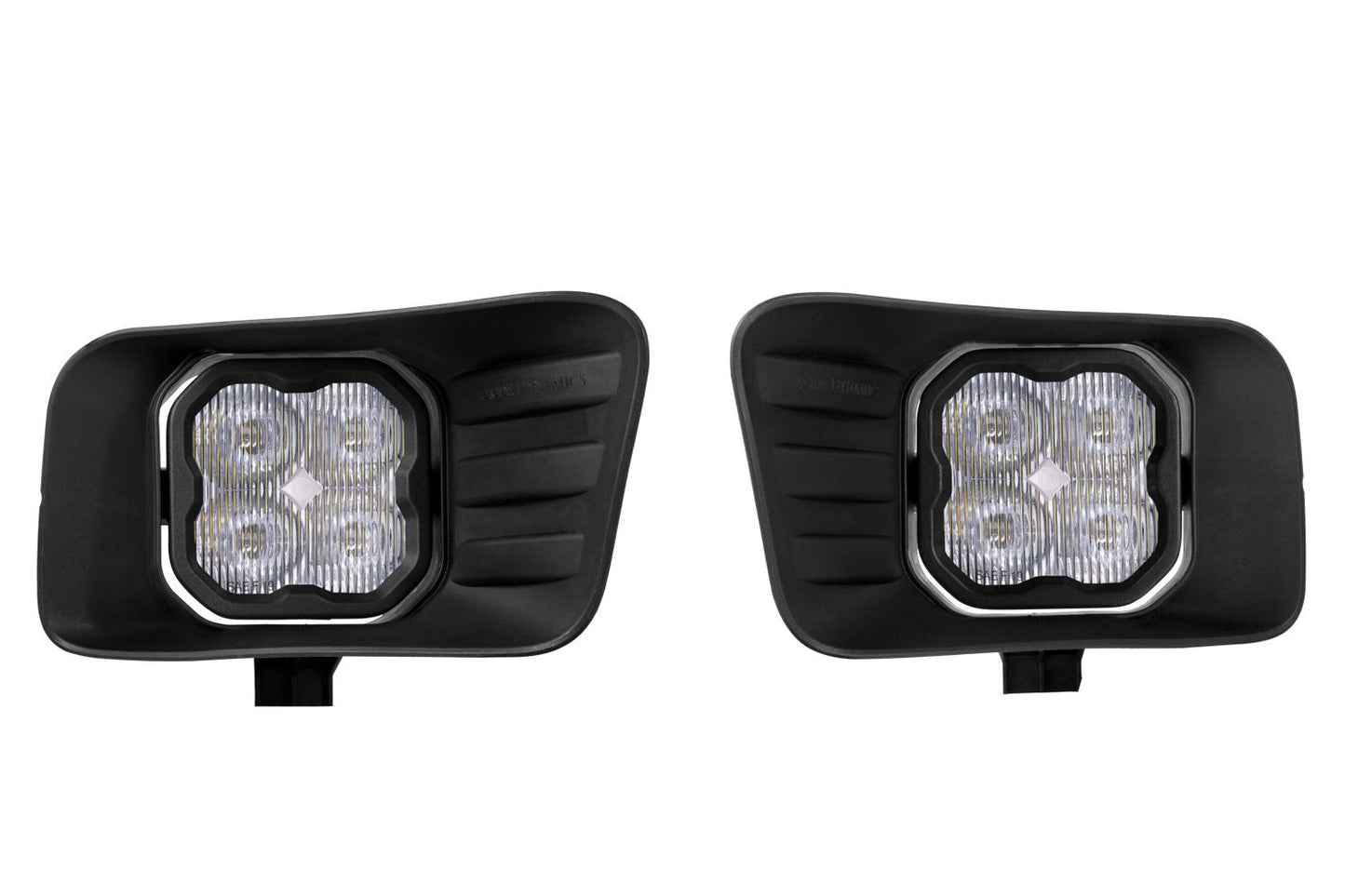 SS3 LED Fog Light Kit For 2009-2012 Ram 1500 (w/ Amber Backlights)