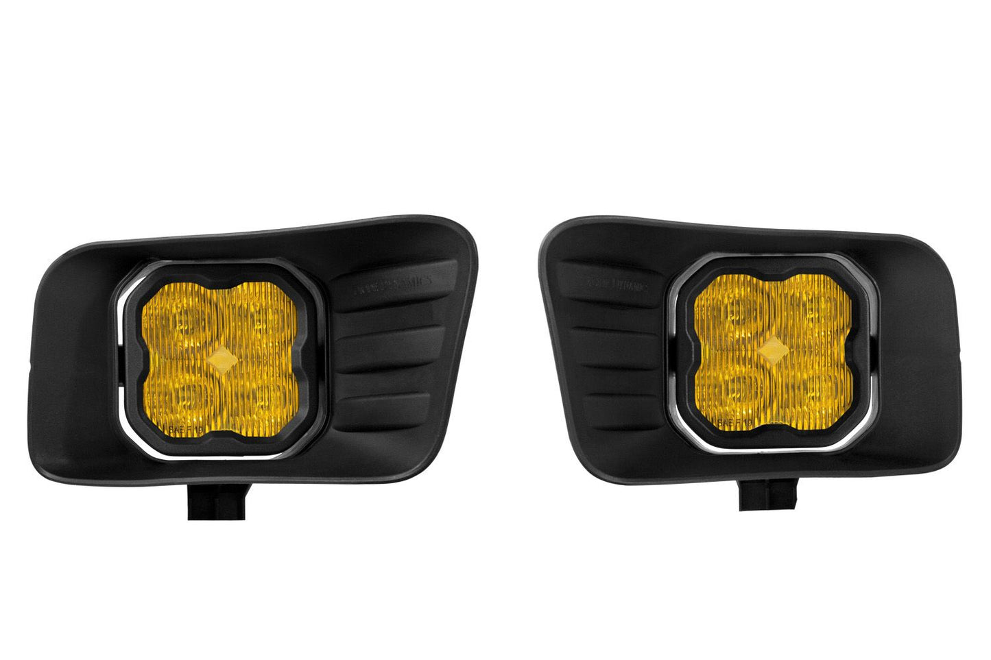 SS3 LED Fog Light Kit For 2009-2012 Ram 1500 (w/ Amber Backlights)