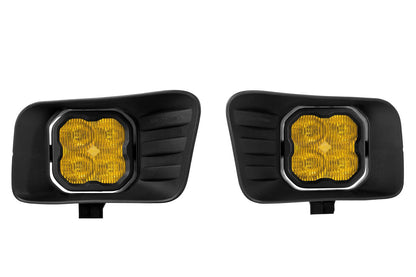 SS3 LED Fog Light Kit For 2009-2012 Ram 1500 (w/ Amber Backlights)