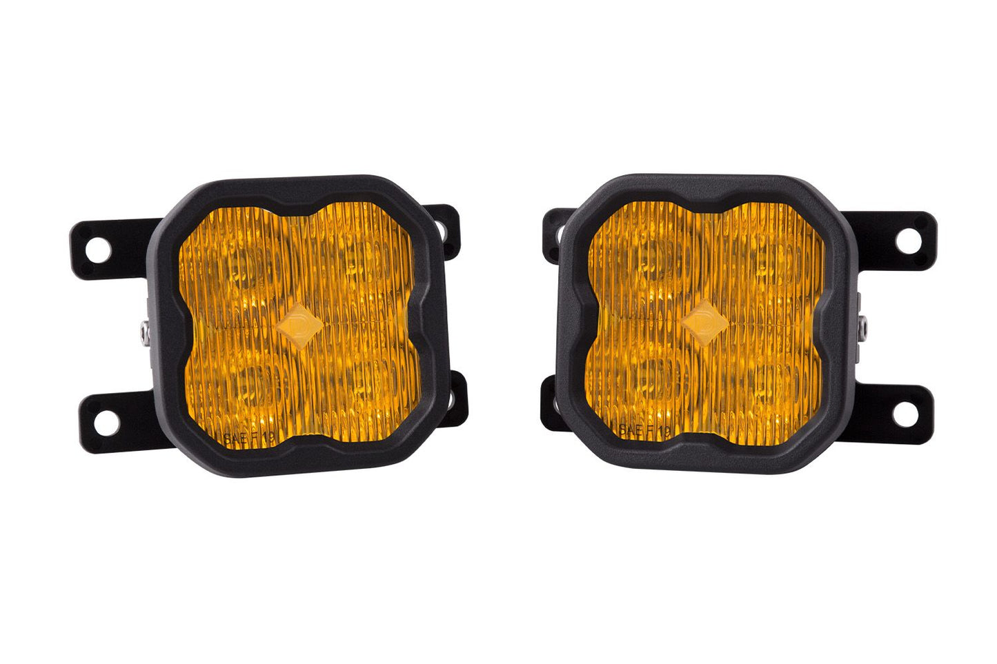 Diode Dynamics SS3 LED SAE Fog Light Kit for 2021-2025 Ford Bronco (w/ Standard Bumper)