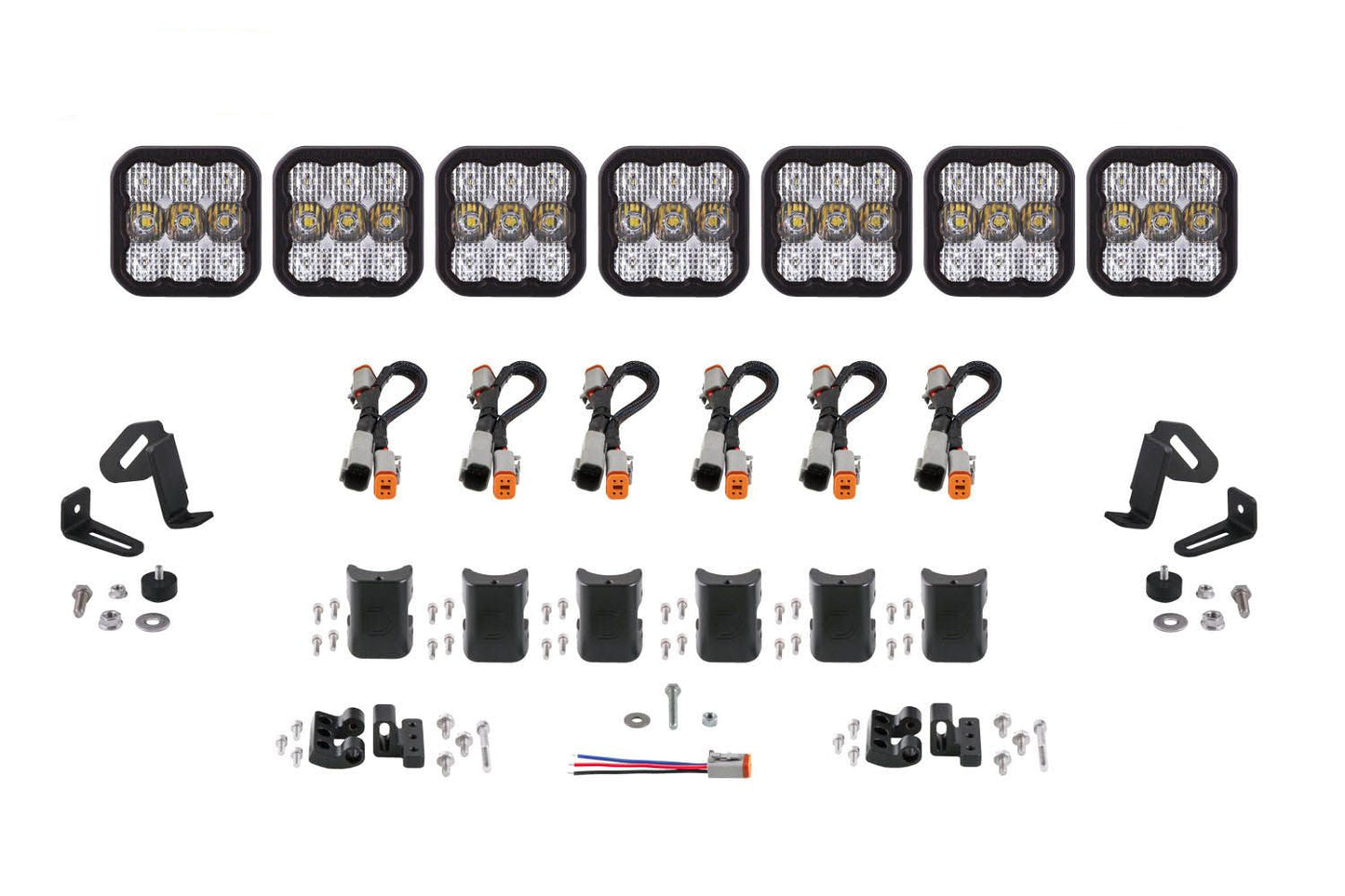 SS5 CrossLink 7-Pod LED Light Bar (one)