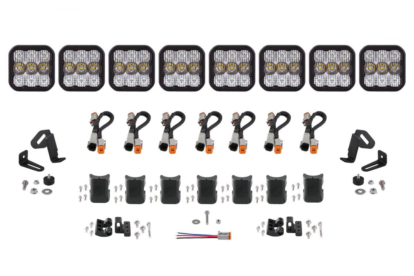 SS5 CrossLink 8-Pod LED Light Bar (one)