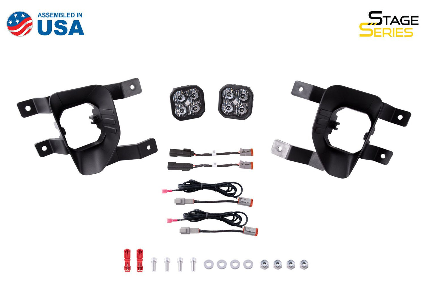 SS3 LED Type SV1 Fog Light Kit (with Amber Backlights) for Silverado 1500/LD