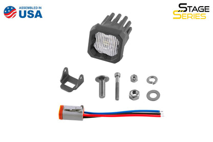 Stage Series C1 White SAE Fog Standard LED Pod (one)