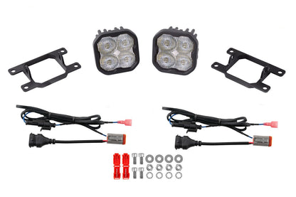 Diode Dynamics SS3 LED SAE Fog Light Kit for 2021-2025 Ford Bronco (w/ Standard Bumper)