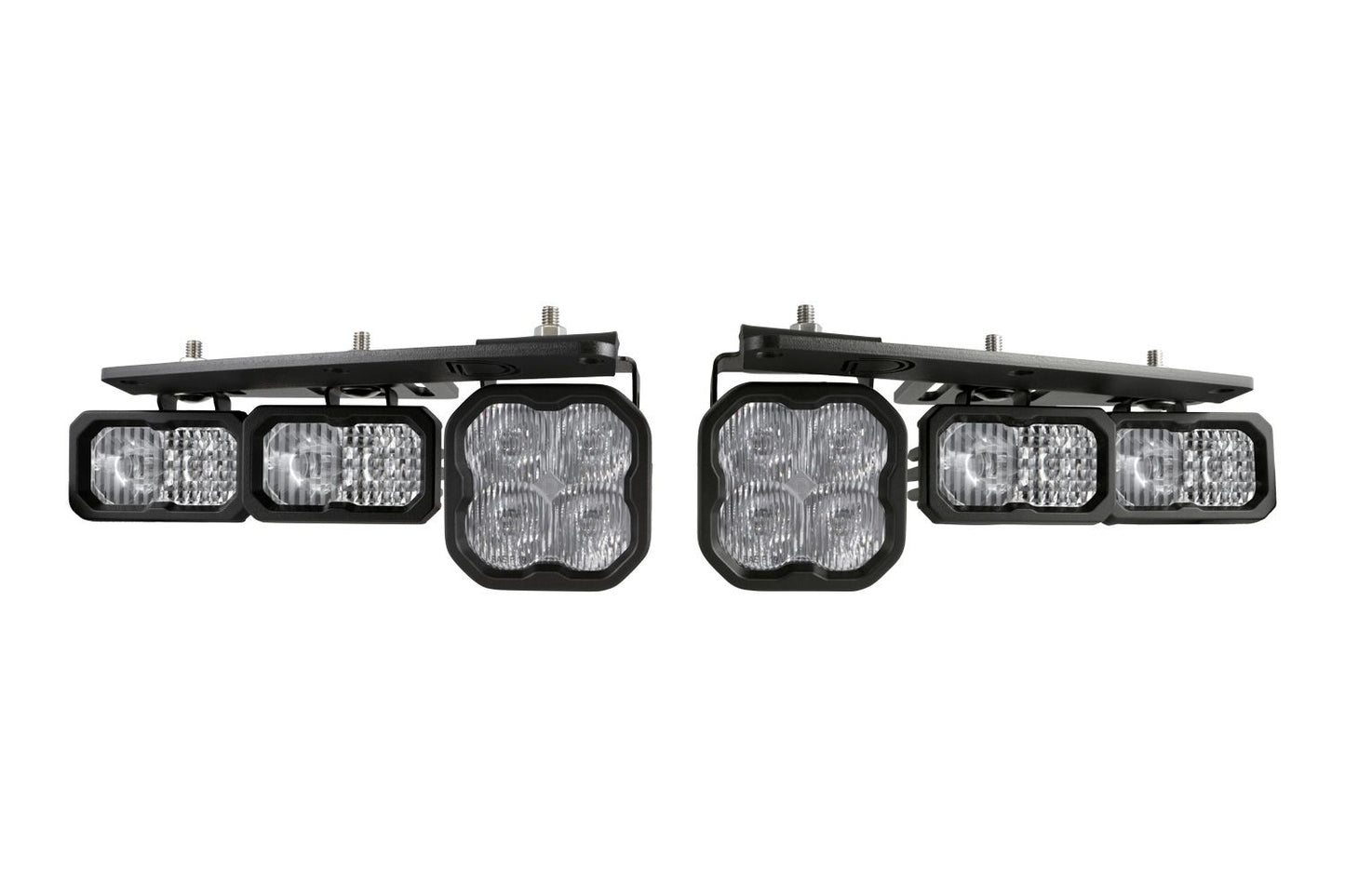 Stage Series Fog Pocket Kit for 2021-2025 Ford Bronco (w/ Steel Bumper)