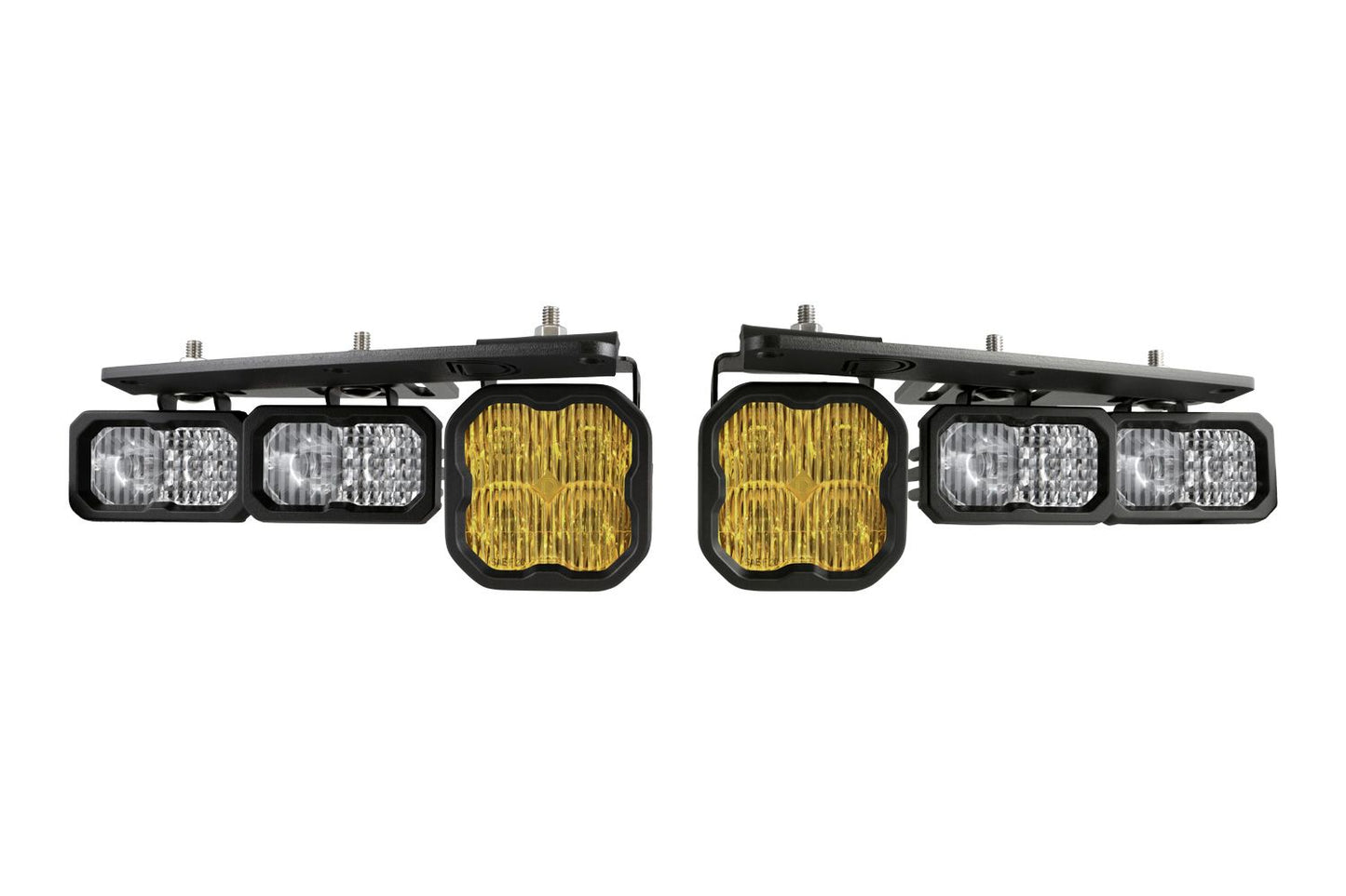 Stage Series Fog Pocket Kit for 2021-2025 Ford Bronco (w/ Steel Bumper)