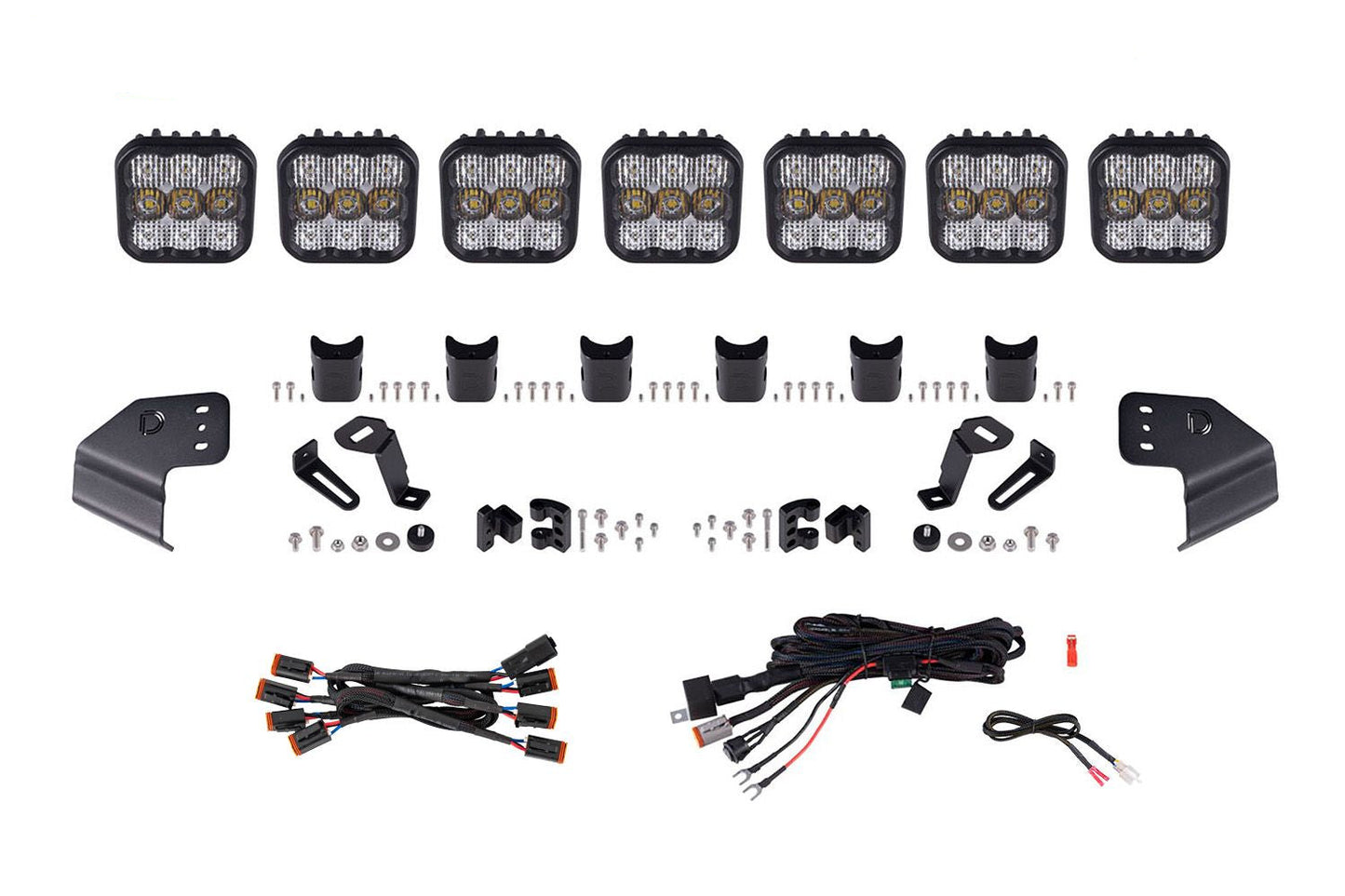 SS5 Windshield CrossLink Lightbar Kit for 2021-2025 Ford Bronco
