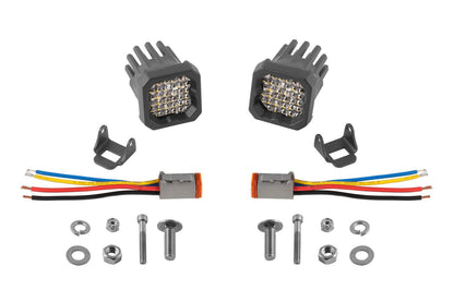 Stage Series C1R White Flood Standard LED Pod (pair)