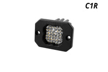 Stage Series C1R White Flood Flush Mount LED Pod (one)