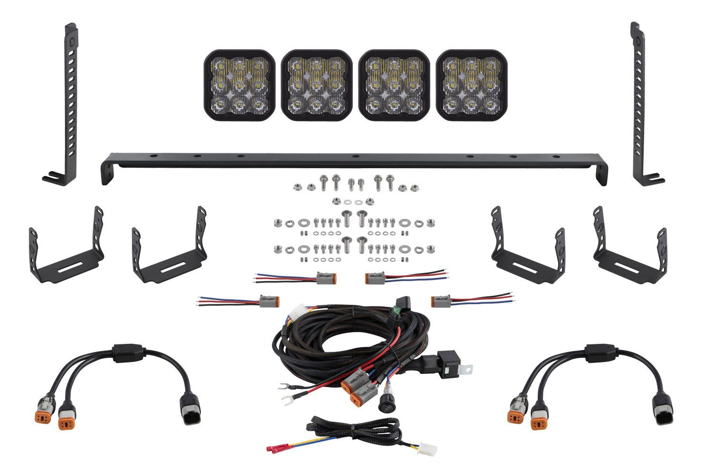 SS5 Stealth Grille LED Pod Kit for 2014-2024 Toyota 4Runner