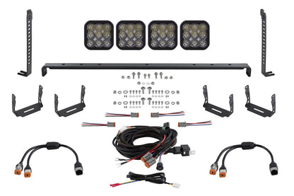SS5 Stealth Grille LED Pod Kit for 2014-2024 Toyota 4Runner