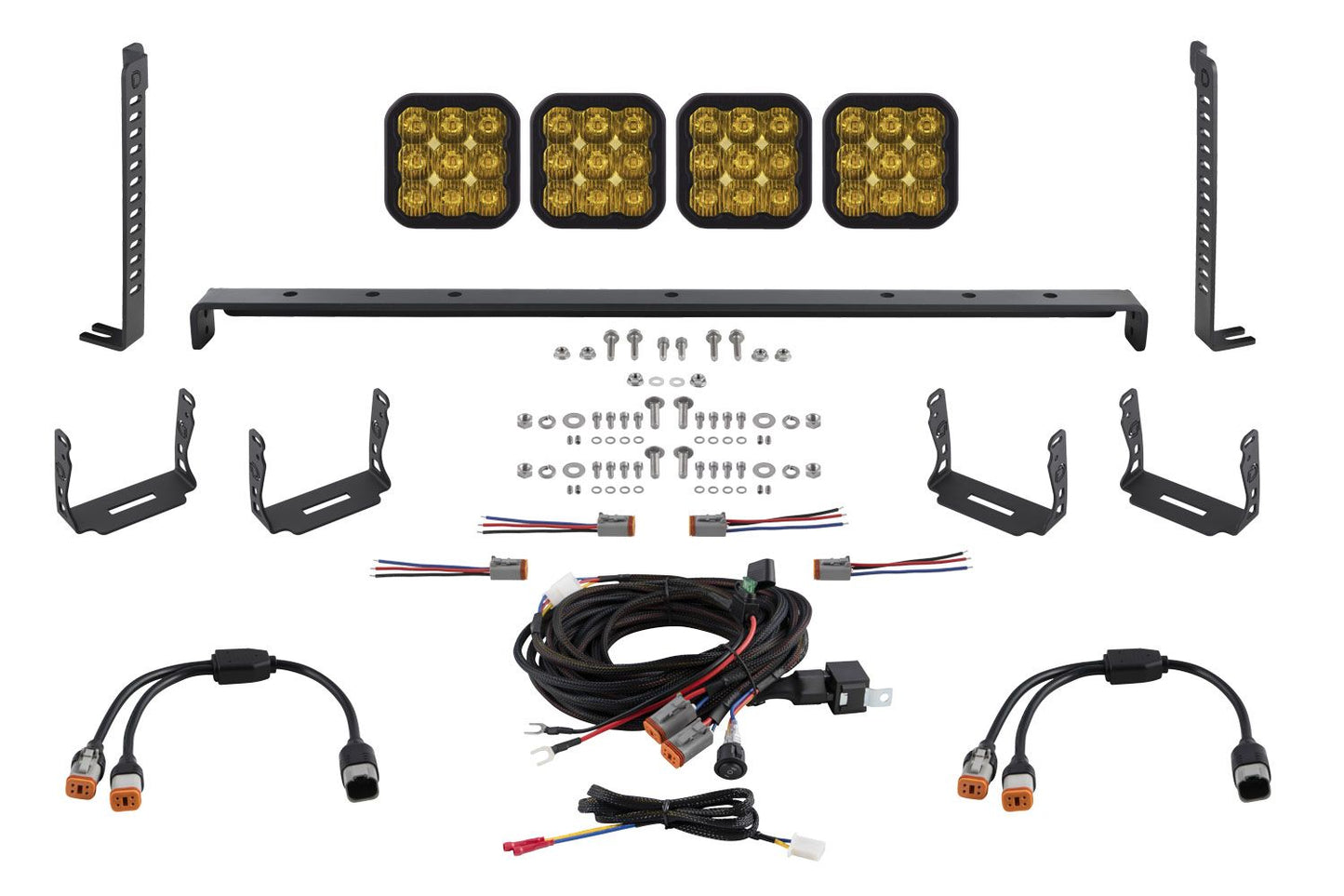 SS5 Stealth Grille LED Pod Kit for 2014-2024 Toyota 4Runner
