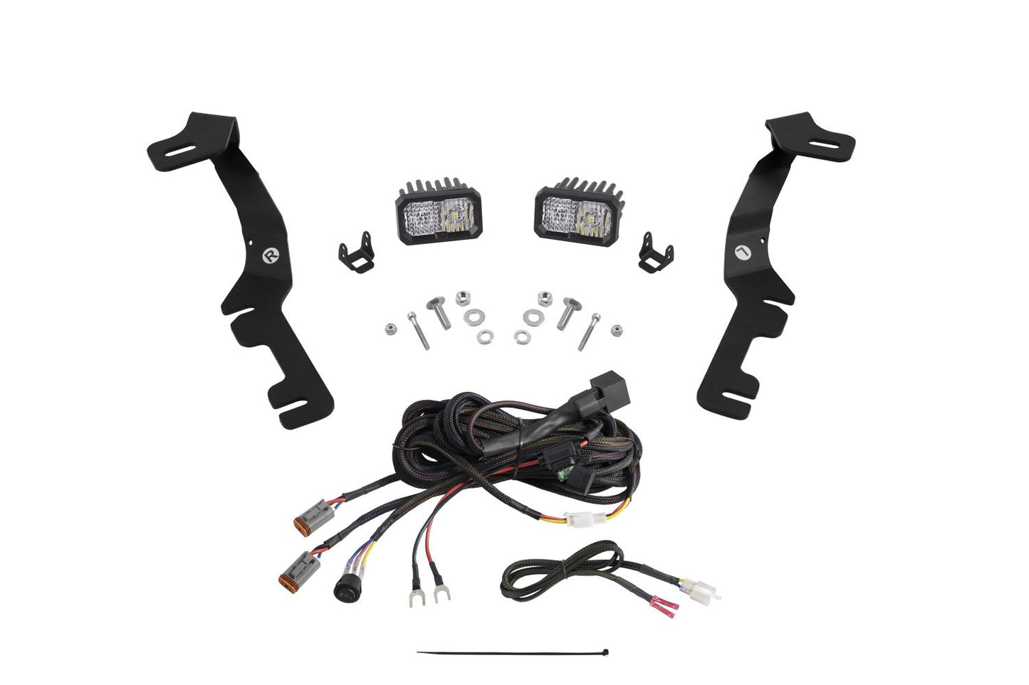 Stage Series Backlit Ditch Light Kit For 2019-2023 Ram 1500