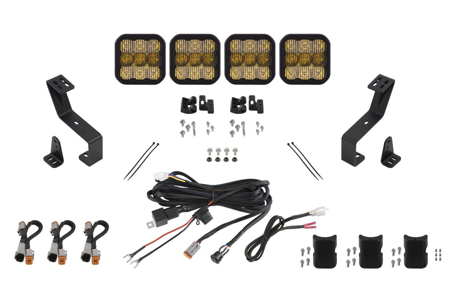 SS5 Grille CrossLink Lightbar Kit For 2019-2023 Ram 1500