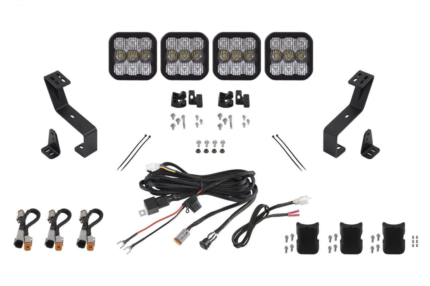 SS5 Grille CrossLink Lightbar Kit For 2019-2023 Ram 1500