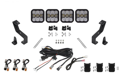 SS5 Grille CrossLink Lightbar Kit For 2019-2023 Ram 1500