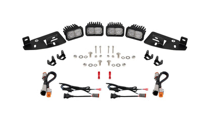 Stage Series Fog Pocket Kit For 2019-2023 Ram 1500