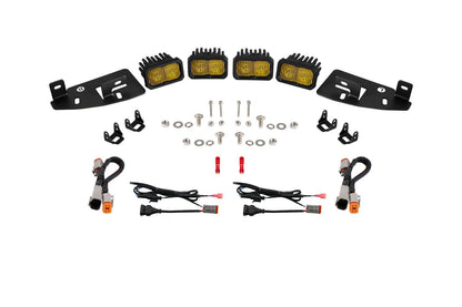 Stage Series Fog Pocket Kit For 2019-2023 Ram 1500