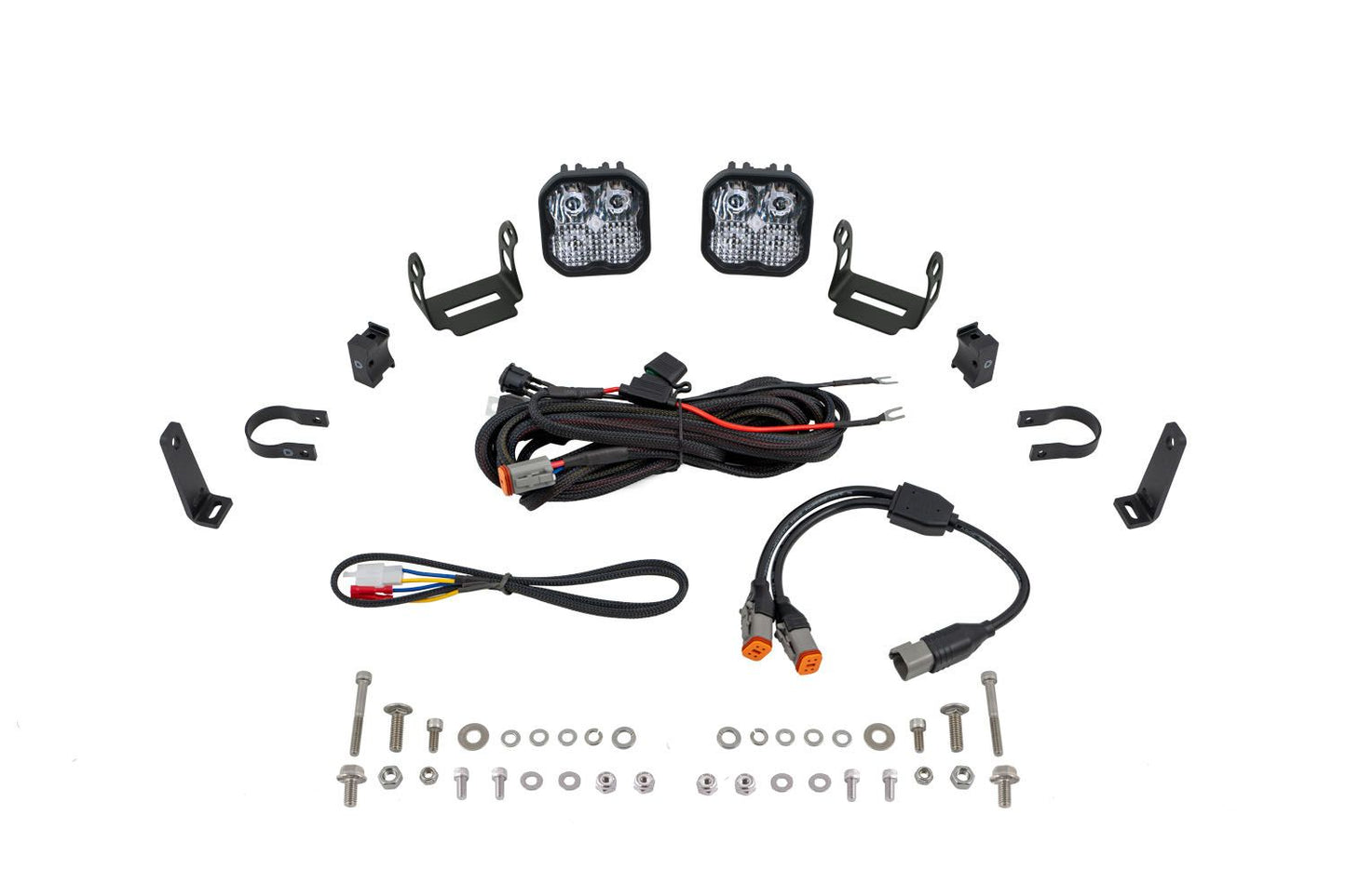 SS3 Universal Roll Bar Bumper Light Kit