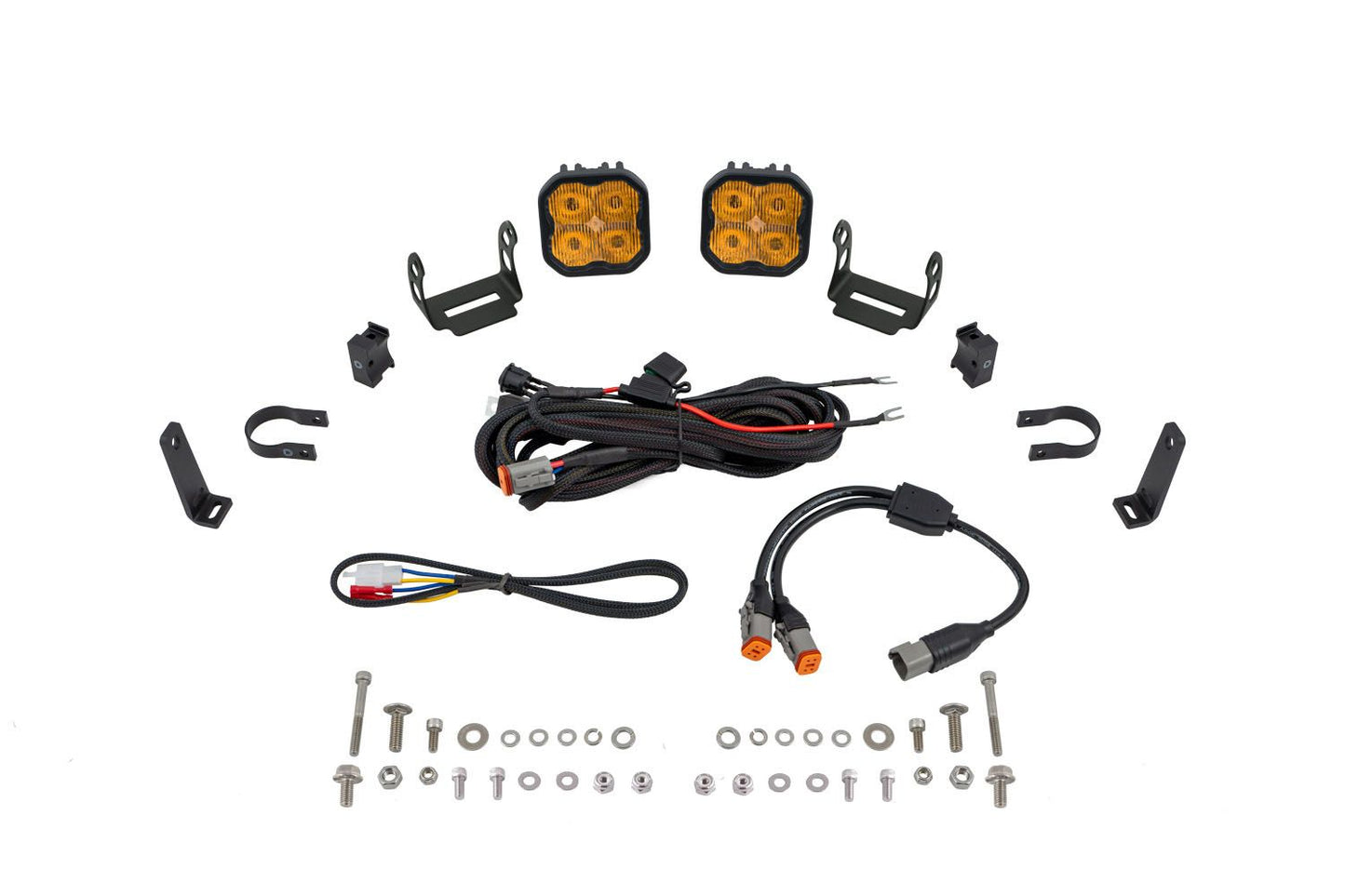 SS3 Universal Roll Bar Bumper Light Kit