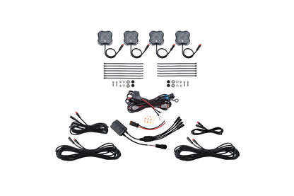 Stage Series RGBW LED Rock Light Kit ( 4 / 8 / 12 ) pack