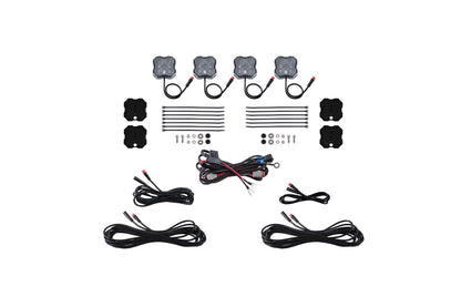 Stage Series RGBW LED Rock Light Kit ( 4 / 8 / 12 ) pack