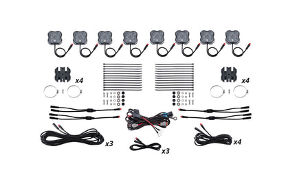 Stage Series Universal Rock Light SXS Installer Kit (4 or 8 pack)