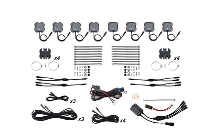 Stage Series Universal Rock Light SXS Installer Kit (4 or 8 pack)