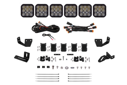 SS5 CrossLink Lightbar Kit for Prinsu/Sherpa Roof Racks