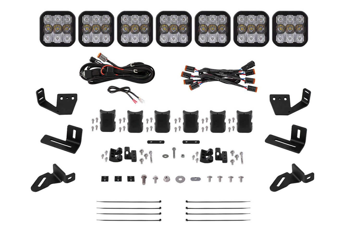 SS5 CrossLink Lightbar Kit for Prinsu/Sherpa Roof Racks