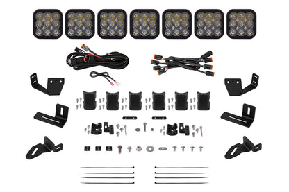 SS5 CrossLink Lightbar Kit for Prinsu/Sherpa Roof Racks