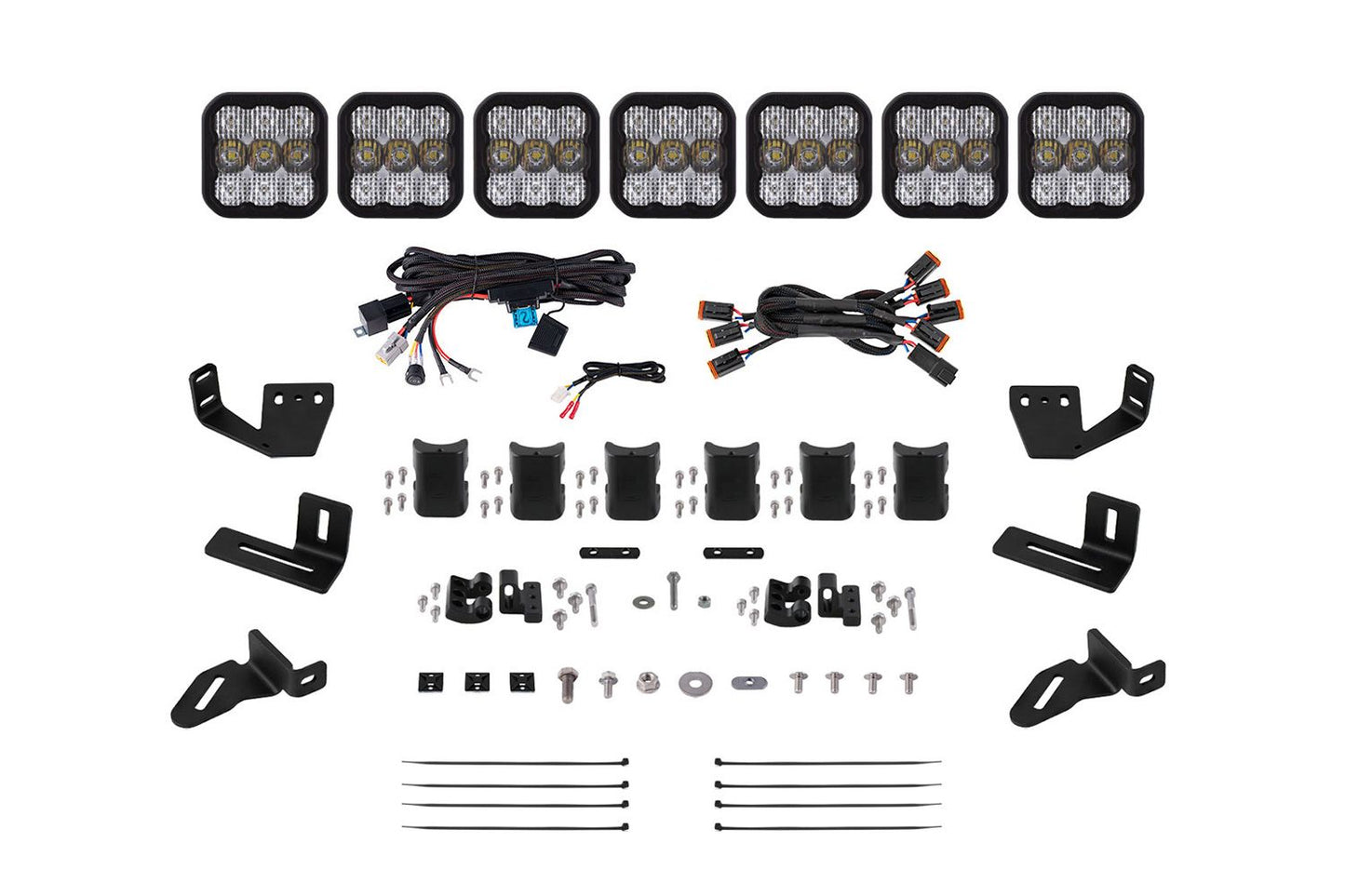 SS5 CrossLink Lightbar Kit for Prinsu/Sherpa Roof Racks