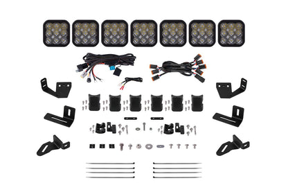 SS5 CrossLink Lightbar Kit for Prinsu/Sherpa Roof Racks