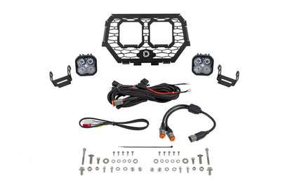 Stage Series LED Grille Kit for 2014-2018 Polaris RZR XP