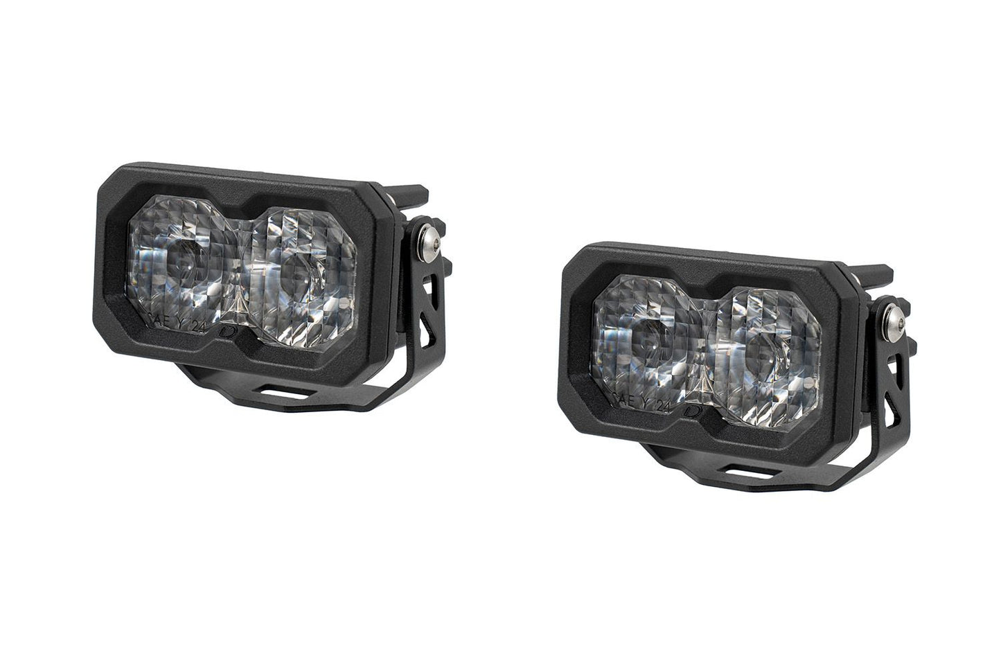 Stage Series 2" SSC2 2.0 SAE White Sport / Pro / Max Standard LED Pod (Pair)